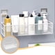 thumbnail image 1 of Cesta de Almacenamiento de Pared | Organizador de Estantes Metálicos para Baño | Especiero de Cocina | Instalación Sencilla Sin Agujeros | Drenaje de Malla Resistente | Soporte para Artículos de Toca, 1 of 6