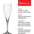 thumbnail image 2 of Spiegelau Willsberger Champagne Wine Glasses, Set of 4, European-Made Lead-Free Crystal, Classic Stemmed, Dishwasher Safe, Professional Quality Wine Glass Gift Set, 8.5 oz, 2 of 6