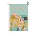 thumbnail image 2 of Visland Bunny Rabbit Happy Easter Garden Flag, Easter Eggs Farmhouse Spring Holiday Yard Outdoor Decoration, 2 of 2