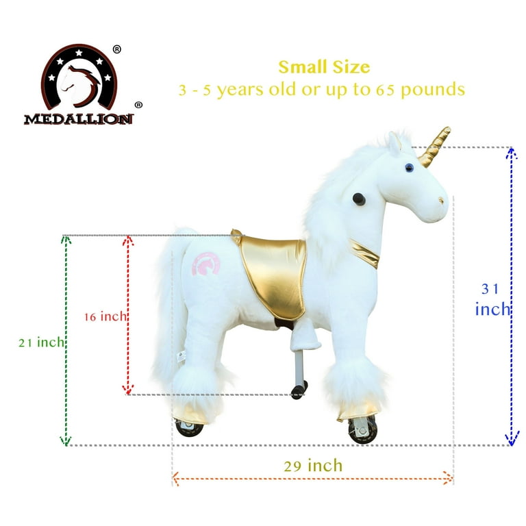 Unicorn Kids Ride On Unicorn For Year Old Kid Trax Toddler Unicorn Quad  Kids Ride On Toy, Volt Battery