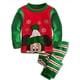 thumbnail image 2 of Conjuntos de pijamas de Navidad para niños, pijama a rayas para niños, ropa de dormir de Año Nuevo para niñas, pijamas de algodón para niños pequeños, ropa 100 4T Gao Jinjia LED, 2 of 2