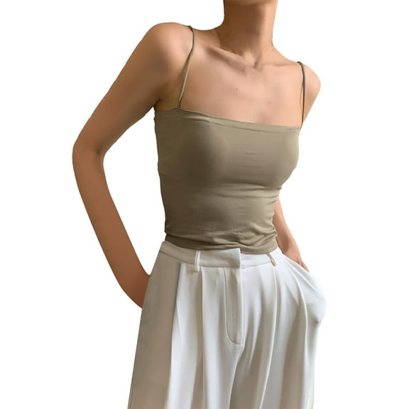 Sngxgn Women's Fit Crop Summer Tank Top - Gym Workout Sports Tee(Black,One Size)