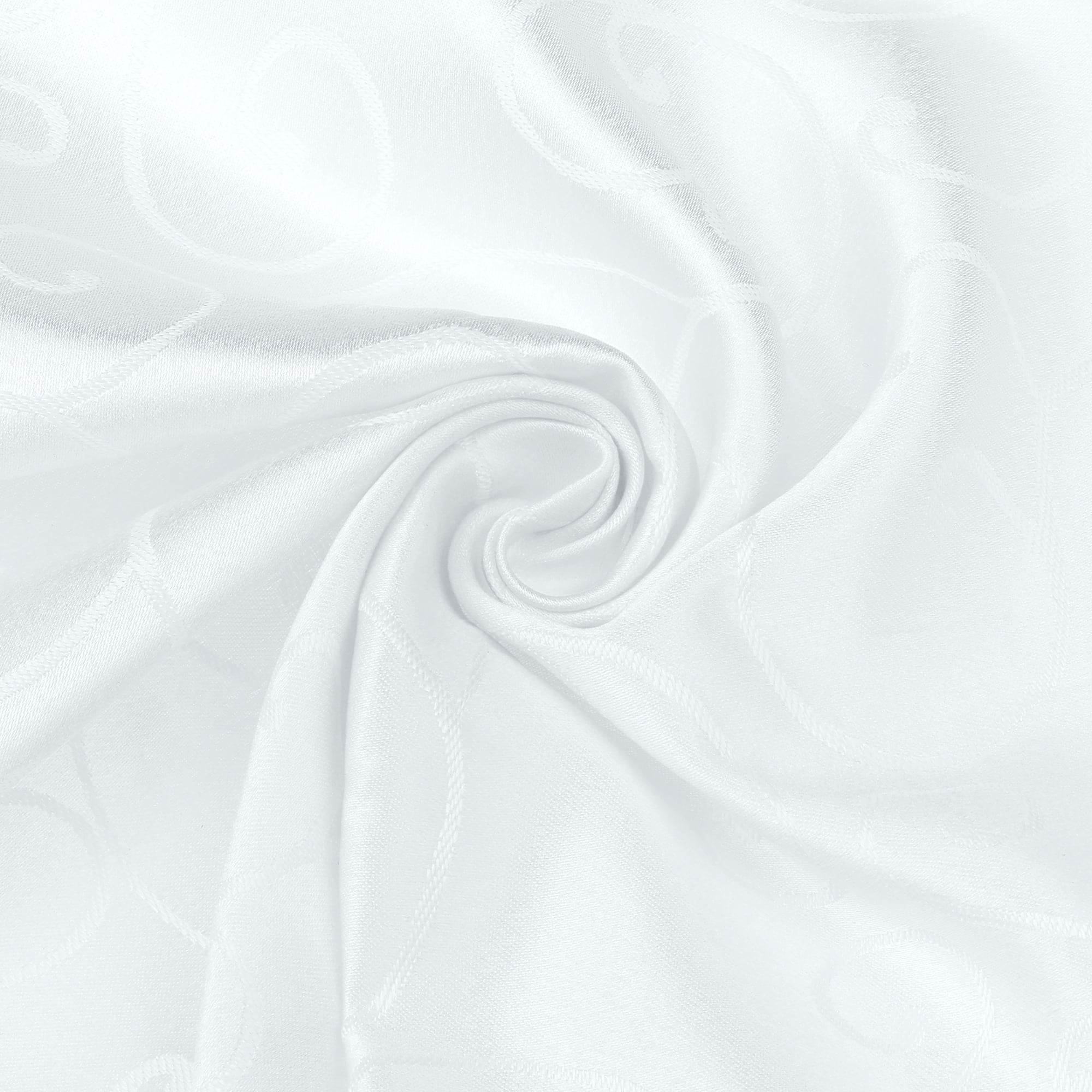 Unique Bargains 6 Pack Polyester Great Napkins for Cocktail Weddings Dinner Banquets White