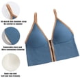 thumbnail image 2 of Tops Cortos Con Cremallera Frontal, Camisola Sexy Para Mujer, Sujetador Superior, Ropa Interior Sin Espalda, Camisola Sexy Sin Mangas Para Mujer Kearding OD015358-03, 2 of 6
