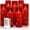 Red-7, variant on Flameless Candles with Embedded Star String - Battery Operated LED Candles, with Remote,12 Blue Flickering Candles for Christmas, Weddings, Home Decor & Party,(D 2.3"×H 5" 6" 7")