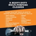 thumbnail image 4 of Orange Goop Multi-Purpose Waterless Hand Cleaner Ruff Towels - 72, 10" x 12" Towels, 4 of 8