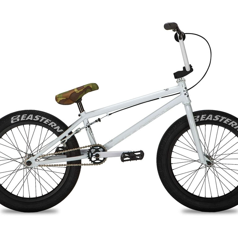 Eastern Bikes Eastern BMX Bikes Traildigger Model 20 Inch Bike. Lightweight Freestyle Bike Designed by Professional BMX Riders at White Walmart