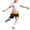 outfits 145#White, variant on WAYUTE Kids Boys Soccer Shirt Short Sleeve Crew Neck Stretchy Fit Athletic Sets for Youth Sports T Shirt and Shorts Casual Clothing Sets