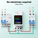 thumbnail image 4 of Medidor de consumo de electricidad, vatímetro LCD, medición de consumo de electricidad, CA 80-270 V, 100 A, amperímetro, voltímetro, energía digital., 4 of 5