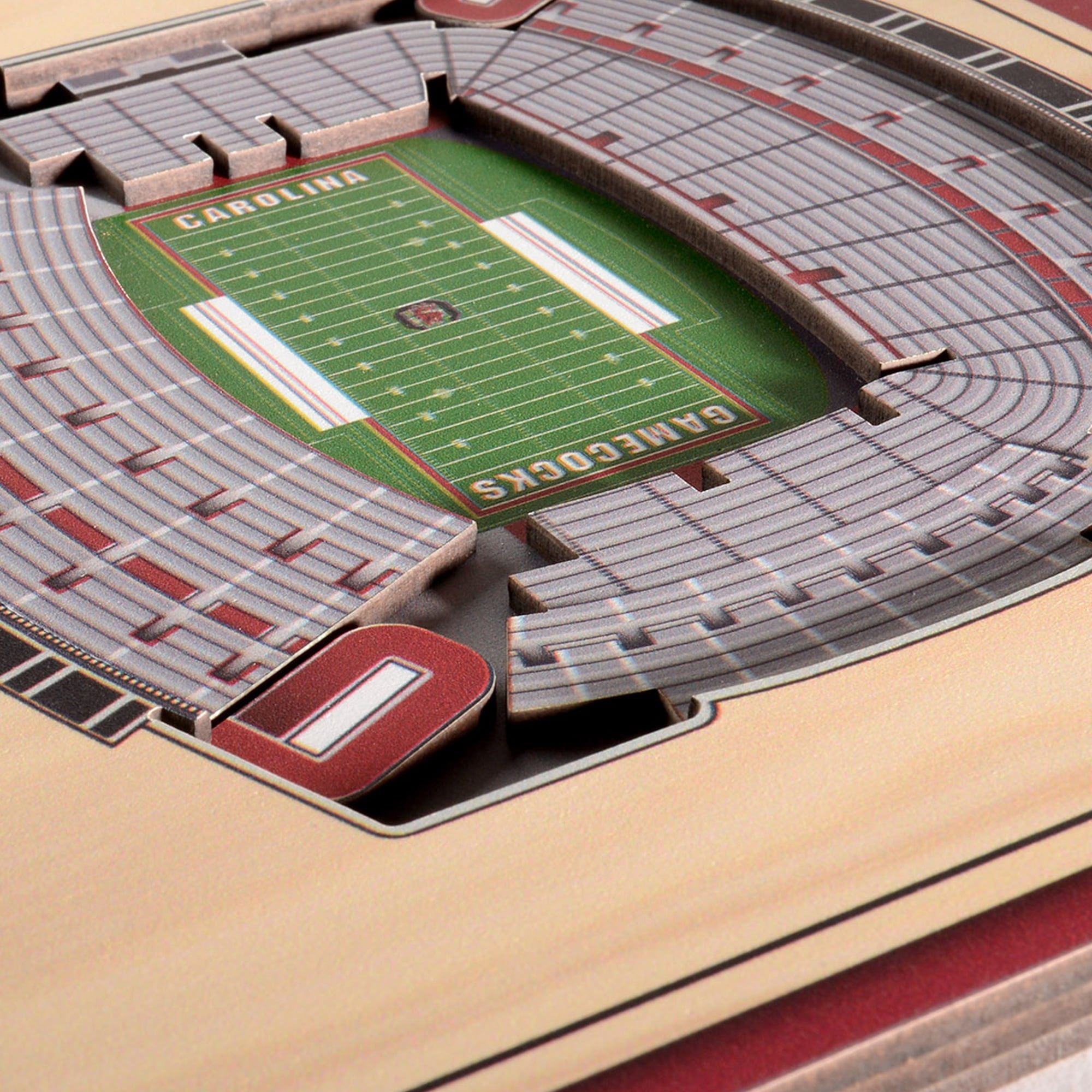 IDNA South Carolina Gamecocks 3D StadiumViews Picture Frame