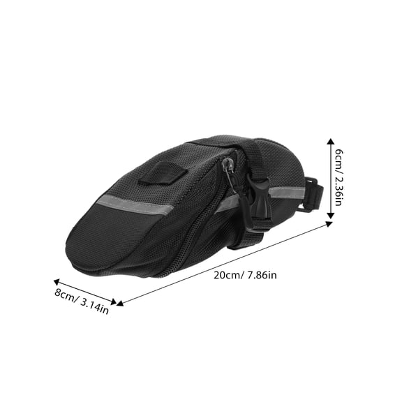 SWETRACE Bike Rear Tail Bag for Cycling Outdoor Sports, Saddle Bag for Cyclists, 1 Set