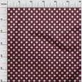 thumbnail image 2 of oneOone Cotton Cambric Fabric Check Ikat Print Fabric BTY 56 Inch Wide, 2 of 4