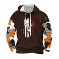 thumbnail image 1 of Sudaderas con capucha para hombre, moda, bolsillos, manga larga, estampado, sudaderas con capucha, blusa para hombre, blusa de poliéster, 1 of 2