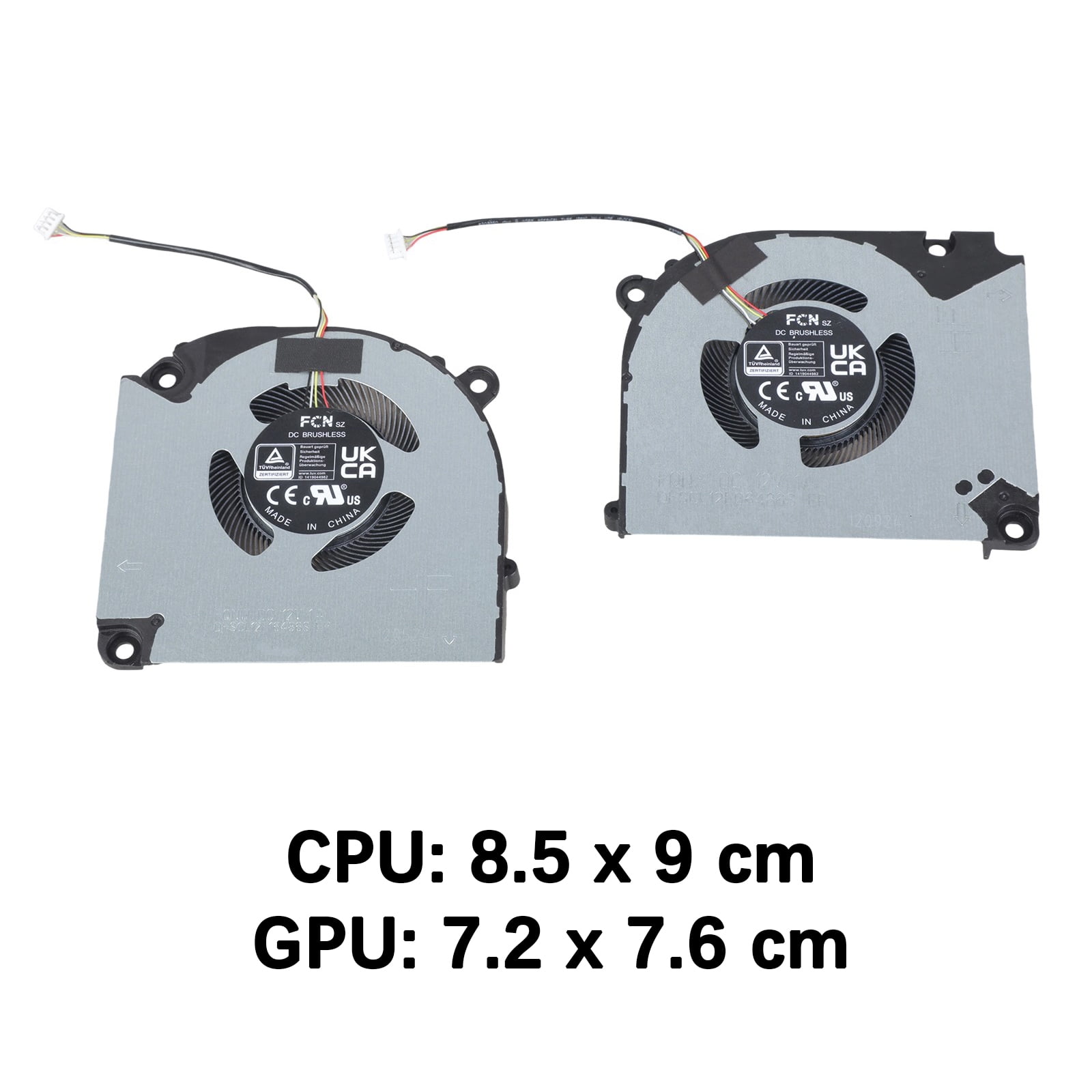 High-Efficiency CPU GPU Cooler for Shenzhou War God Z9D7 Z9R7 Rapid Heat Reduction, Stable