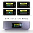 thumbnail image 4 of 2X I9X Smart M.2 NVMe / SSD Gabinete, USB 3.2 Gen 2 10Gbps, Estuche Adaptador Externo M2 Compatible con M-Key B+M Key UASP Trim, 4 of 5