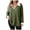 Army Green, variant on Women Plus Size Casual Knit Sweater Lapel V Neck Solid Color Tops Lightweight Long Sleeve Blouses (Wine, 3XL)