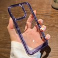 thumbnail image 1 of Funda suave transparente para Iphone, 11, 13, 14 Pro Max, 12, XR, X, Xs, 7, 8 Plus, SE 2020, 6, 6s, 14 Pro Max, 13Pro Max, Fundas de silicona qiuyongming unisex, 1 of 2