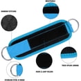 thumbnail image 3 of Sangle de Cheville Bande de Résistance de Cheville Manchette Sangle Rembourrée Sangle Réglable Entraînement Physique Fessier Rebond Anneau en D pour Machine à Câbles Gym Pied Jambe Entraînement Attelle Soutien 1 Paquet, 3 of 5