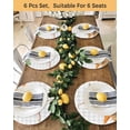 thumbnail image 4 of 15 Inch Round Placemats Set of 6, Easter Bunny Non Slip Heat Insulation PP Table Mats, Spring Rabbits Carrots Gray Buffalo Plaid Washable Place Mats for Kitchen Dining Party Table Decor, 4 of 7