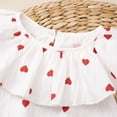 thumbnail image 5 of Splozh Spring Toddler Girl Clothes Toddler Baby Girl Clothes Cotton Linen Short Sleeve Shirt Ruffle Shorts Set 2 Piece Summer Outfit White,3-4 Years, 5 of 6