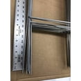 thumbnail image 5 of 100 Metal Wire Stakes 30'', Pack of 100 Stake Double H-Frame 10x30 inch x 9 Gauge Galvanized Wire, use with Corrugated Sign 4 mm or 5mm, Signs Stake 30'' Tall 10'' Wide (Pkg100Stake30''), 5 of 7