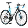thumbnail image 5 of Gravel Bike Eurobike XC580 Road Bike Mens 54cm Frame Bicycle 700C*35C Wheels Commuter Bicycles Large Adult Black-blue, 5 of 8