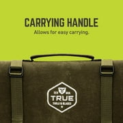 TRUE Primal Forge Outdoor Cutlery Set, Canvas Knife Roll