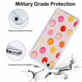 thumbnail image 3 of Cute Smile Faces Collage Case for iPhone SE/8/7,Aesthetic Art Design Pattern Soft TPU Bumper Case Cover, 3 of 5