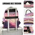 thumbnail image 3 of FORMRS Mini Backpack Purse for Women Travel Daypack Casual Shoulder Bag, Pixel Floating Hearts, 3 of 7