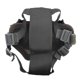 thumbnail image 4 of Máscara de media cara Máscara protectora transpirable Accesorios de cosplay de Halloween (gris negro), 4 of 6