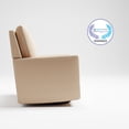 thumbnail image 5 of Storkcraft Calabasas Infant Nursery Upholstered Swivel Glider, Latte, 5 of 11