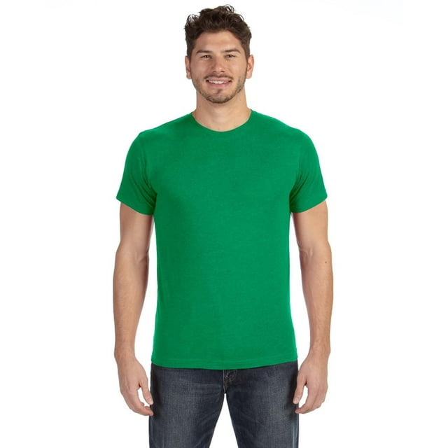 Camiseta de Hombre de Punto Fino LAT VERDE VINTAGE 2XL