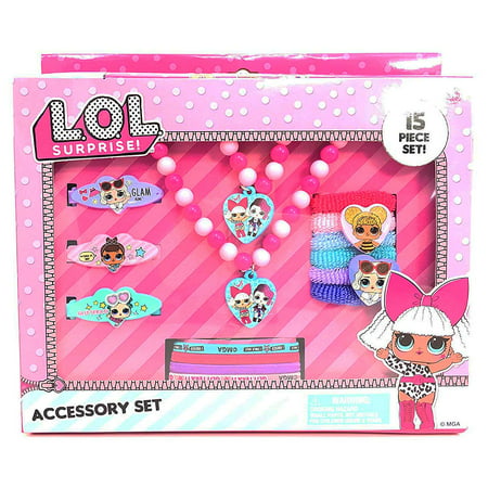 L.O.L Surprise! Best Friends Accessory Set- Bracelets, Snap Clips & Rings LOL, Medium, Multicolor (The Best Of Lol)