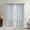 Gray, variant on Karson Damask Foil Printed Sheer Grommet Window Panel, White-Gold, 54x84 Inches