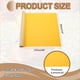 thumbnail image 2 of Kit de cinta de reparación de cuero autoadhesiva Uxcell de 14"x54" para muebles, sofás, sillas, asientos de coches, barcos, chaquetas, amarillo, 2 of 7