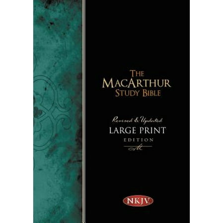 macarthur study bible nkjv large print walmart com