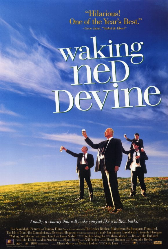 Waking Ned Devine Movie Poster Style B 27 X 40 1998 Walmart Com Walmart Com