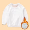 thumbnail image 2 of KAUOD Toddler Cotton Crew Neck Sweatshirts Long Sleeve Cute Plain Casual Pullover Tops Baby Boys Lightweight Sweatshirts, 2 of 3