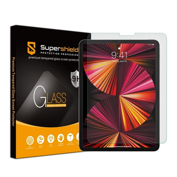 [1-Pack] Supershieldz Anti-Glare (Matte) Screen Protector Designed for iPad Pro 11 inch (2018-2022 / M2) / iPad Air 5/ 4 (10.9 inch, 5th/4th Gen) [Tempered Glass] Anti Scratch, Bubble Free