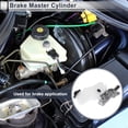 thumbnail image 2 of Unique Bargains Engine Compartment Brake Master Cylinder for Toyota Corolla 2008-2014 Durable Hydraulic Master Cylinder No.4720102430 with Reservoir 1 Pcs, 2 of 7