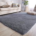 thumbnail image 2 of Ultra Soft and Modern Indoor Rug for Living Room, Child's Room, Interior Decoration, 50 x 120cm (Gray), 2 of 3