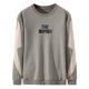 thumbnail image 1 of Abrigo de suéter con estampado de letras grandes de otoño/invierno para hombre Pompotops  oipoqjl18344, 1 of 4