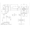 thumbnail image 4 of Lot de 10 Potentiomètres RK12 pour Applications Audio avec Design Demi-Arbre, 4 of 9