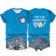 thumbnail image 1 of Camiseta de Manga Corta de Cuello Redondo Impresa para las Mujeres, Camisetas Casuales de Mujer, 1 of 3