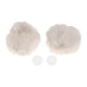 thumbnail image 1 of Accesorios de Casco de Motocicleta Decoración Orejas Redondas de Oso para Cascos de Motocicleta Bicicleta Esquí Beige Pegatina 1 Juego, 1 of 6
