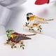 thumbnail image 3 of Lindo mujeres niñas aleación esmalte perla pájaro Animal broche Pin joyería regalo Yuyangstore Alfileres de broche de los animales de moda, 3 of 8