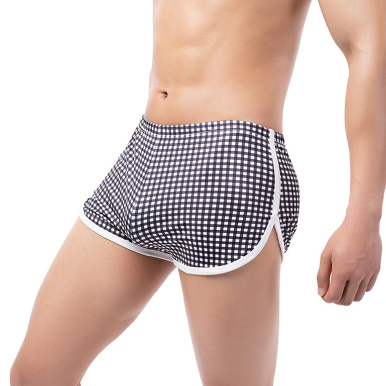 zuwimk Mens Underwear Briefs,Men's Jockstrap Underwear Mesh Jock Strap  Black,XL