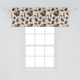 thumbnail image 2 of Ambesonne Vintage Valance Pack of 2, Berry Fruit Art, 54"X18", Multicolor, 2 of 2