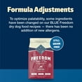 thumbnail image 3 of Blue Buffalo Freedom Grain-Free Natural Adult Dry Dog Food, Beef & Potatoes, 24-lb. Bag, 3 of 12
