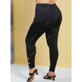 thumbnail image 4 of Pantalones Talla Extra Botones Chinos Rosegal  Pantalones de talla grande, 4 of 5